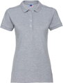 Russell dámske elastické polo bavlna & Lycra® dlhší strih Slim fit