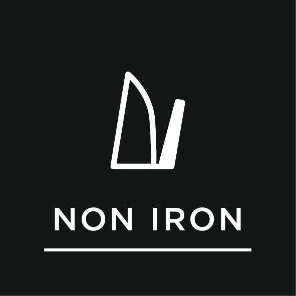 Symbol pre non-iron košele
