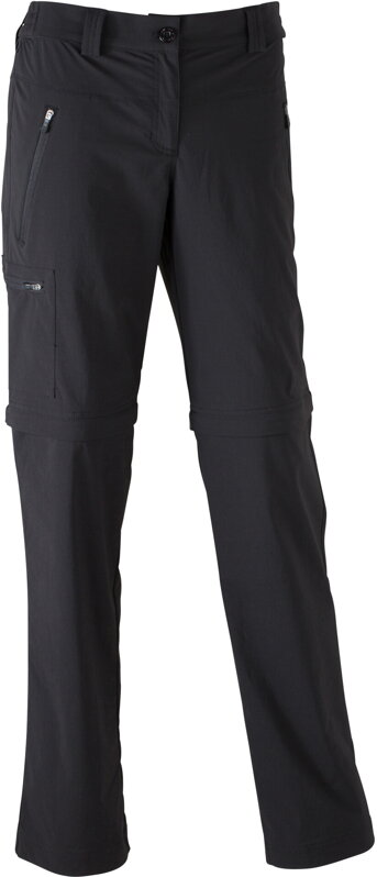 Pánske čierne outdoorové nepremokavé nohavice James & Nicholson